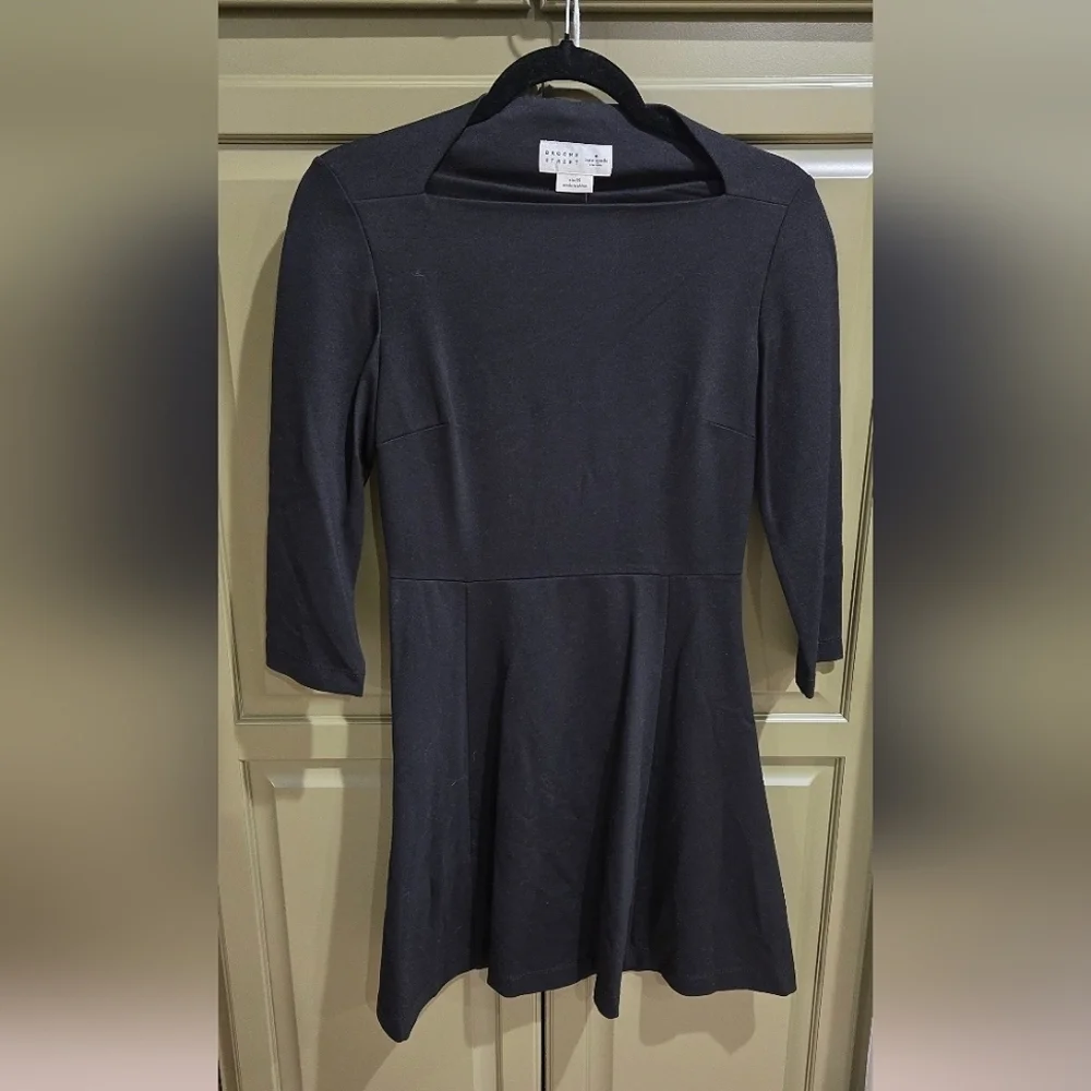 NWT Broome Street Kate Spade New York black everyday ponte dress - Picture 2 of 7